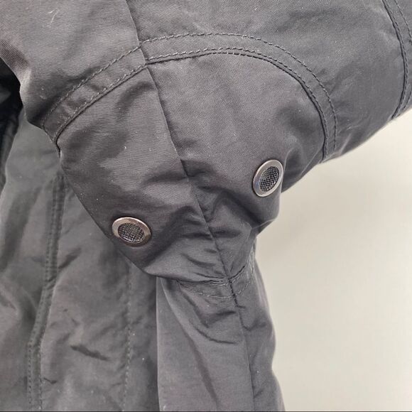 Timberland Fur Trim Quilted Button Pocketed Zip Parka Jacket outerwear urban - Picture 7 of 13